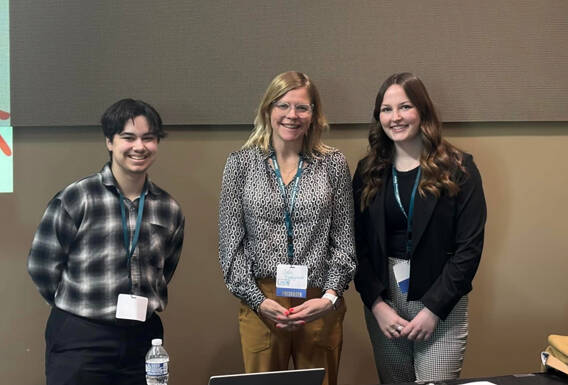 GVSU students and faculty presenting at the 2025 MRA conference